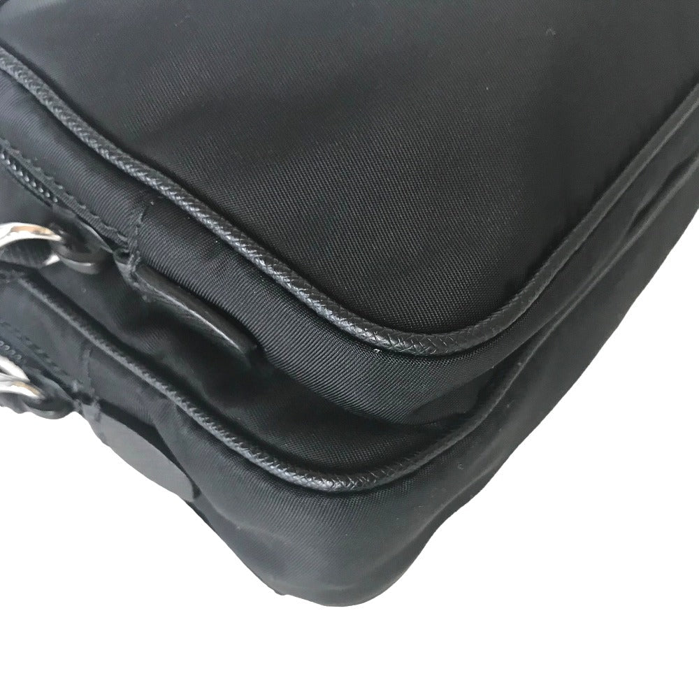 PRADA Sling bag 1BL010 Nylon black mens(Unisex) Used Authentic