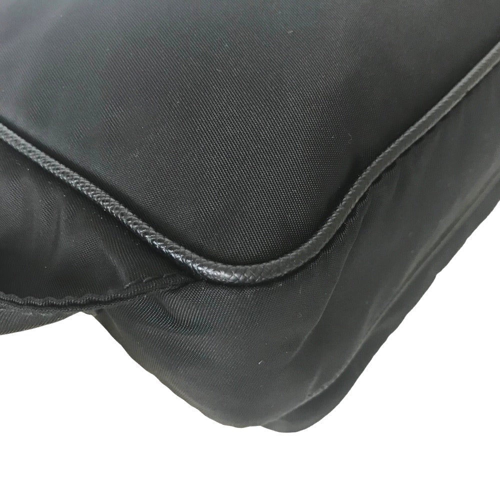 PRADA Sling bag 1BL010 Nylon black mens(Unisex) Used Authentic