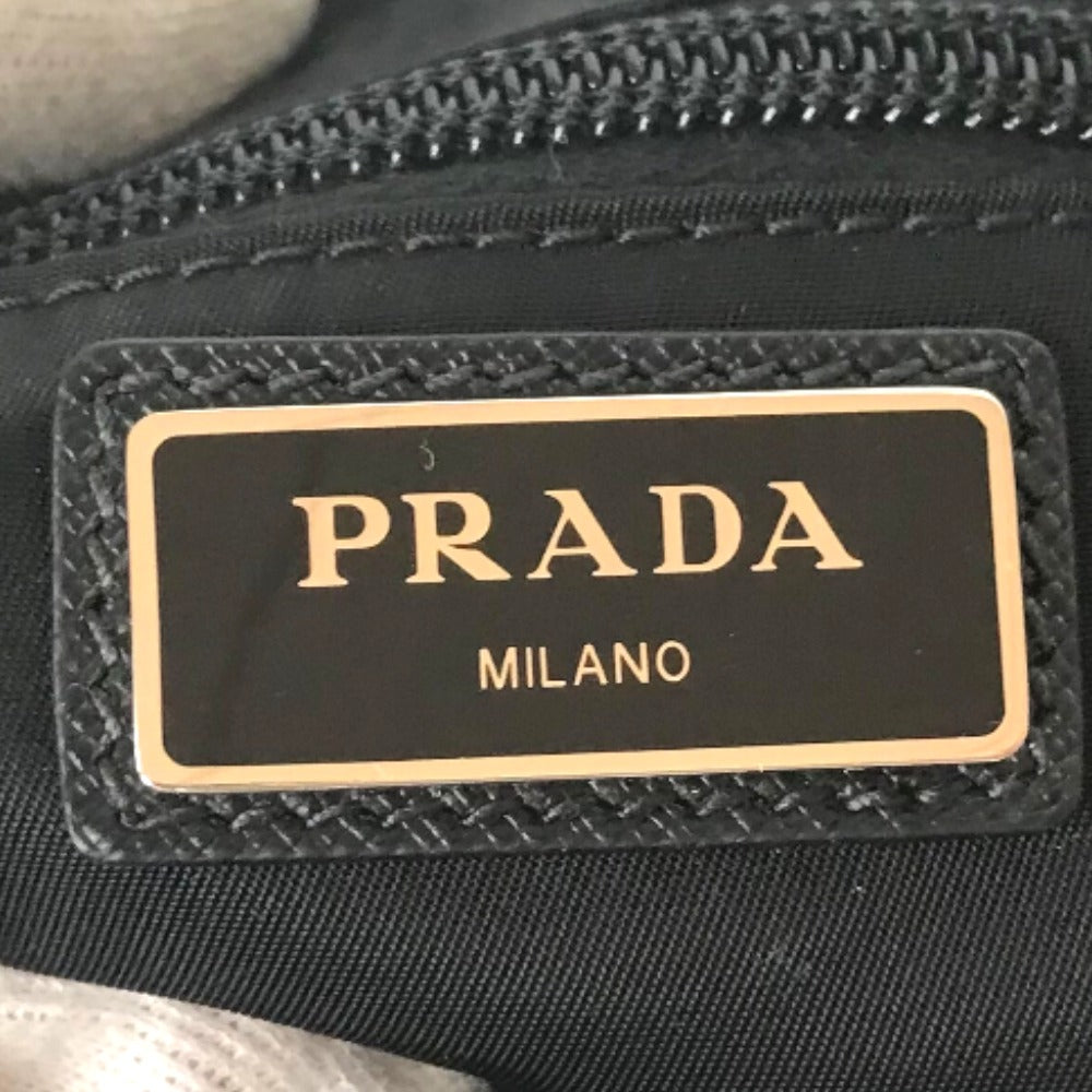 PRADA Sling bag 1BL010 Nylon black mens(Unisex) Used Authentic