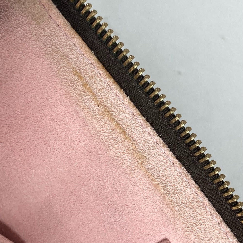 Louis Vuitton Damier Ebene Kaisa PM Handbag N41554 – Brown/Pink