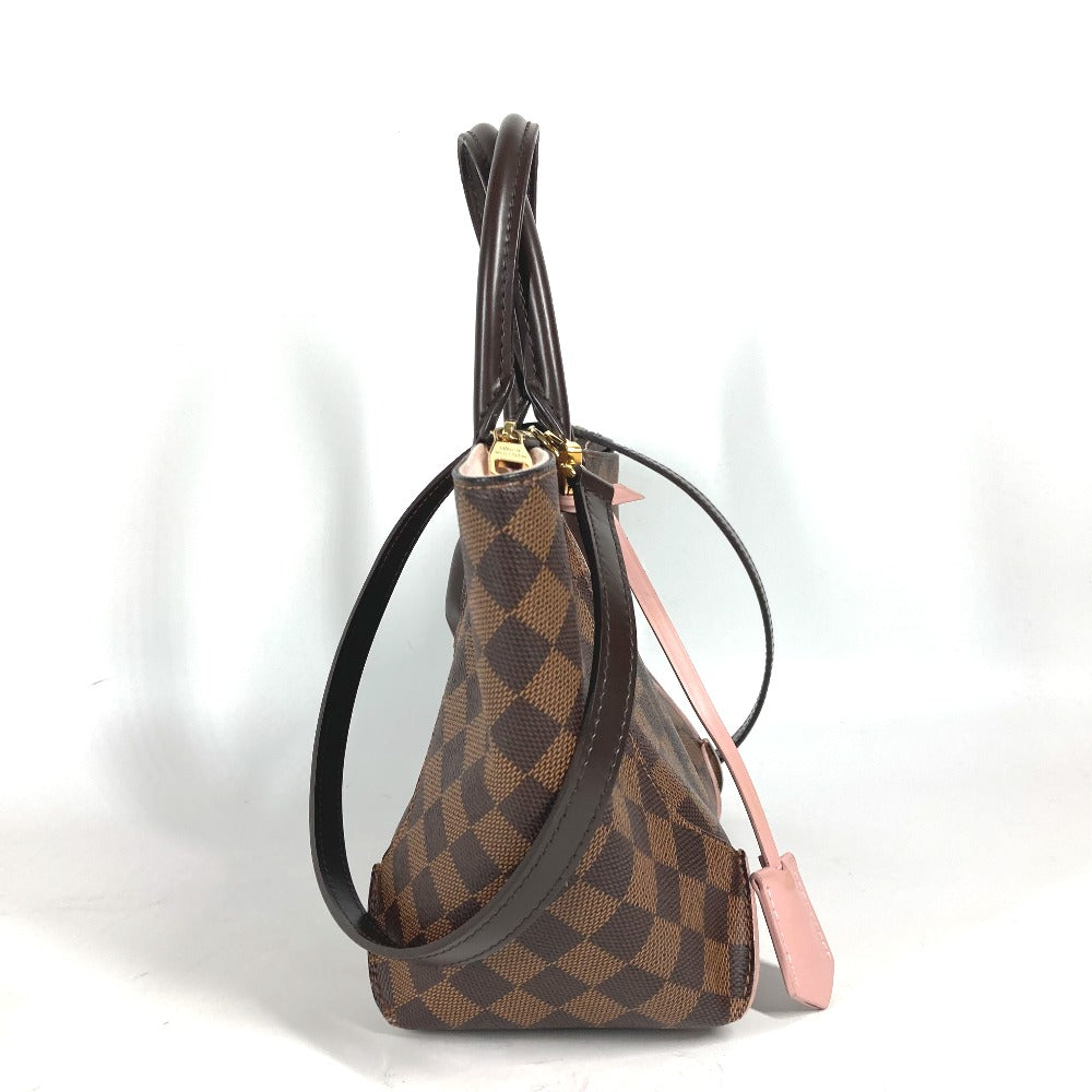 Louis Vuitton Damier Ebene Kaisa PM Handbag N41554 – Brown/Pink