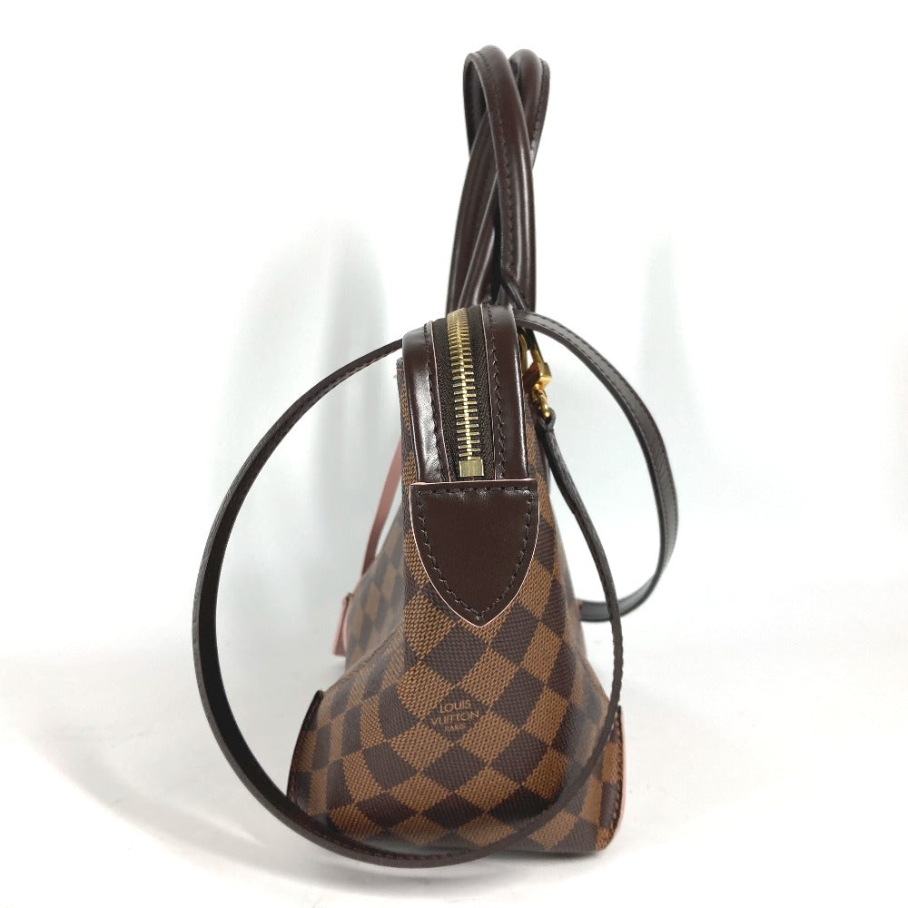 Louis Vuitton Damier Ebene Kaisa PM Handbag N41554 – Brown/Pink