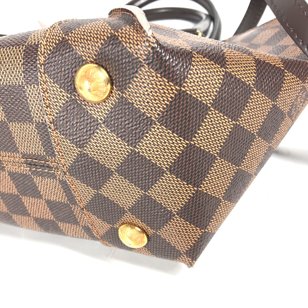 Louis Vuitton Damier Ebene Kaisa PM Handbag N41554 – Brown/Pink